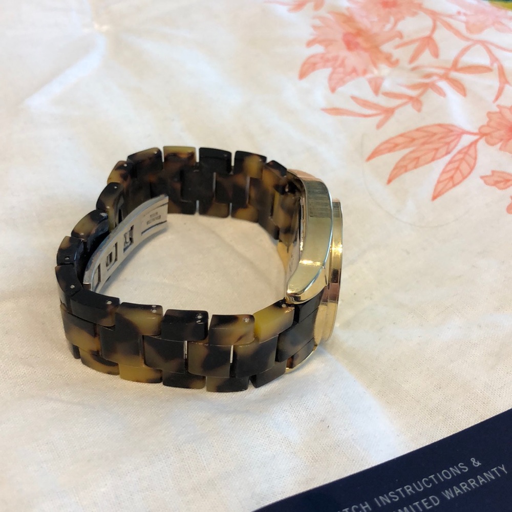 Anne Klein Tortoise Shell Watch - Picture 3 of 4